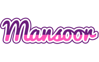 Mansoor cheerful logo