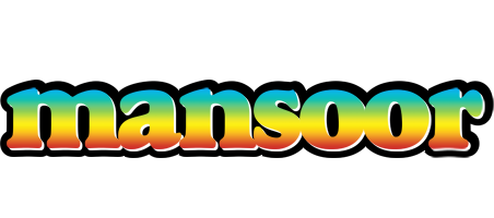 Mansoor color logo