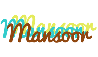 Mansoor cupcake logo