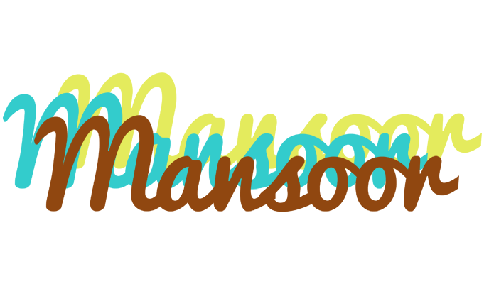 Mansoor cupcake logo