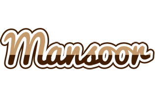 Mansoor exclusive logo