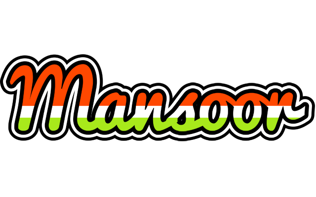 Mansoor exotic logo