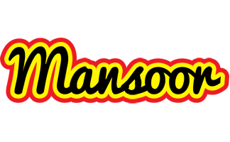 Mansoor flaming logo