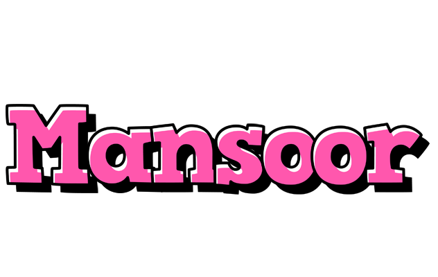 Mansoor girlish logo