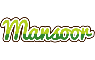 Mansoor golfing logo