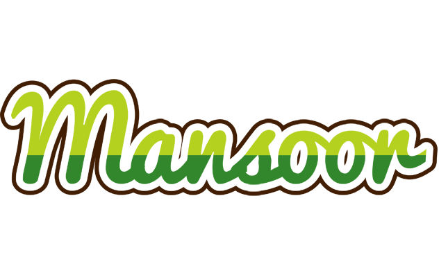 Mansoor golfing logo