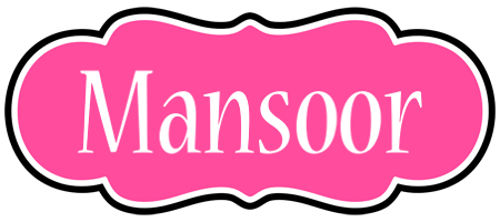 Mansoor invitation logo