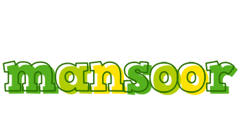 Mansoor juice logo