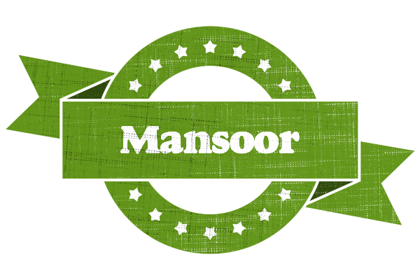 Mansoor natural logo