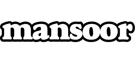 Mansoor panda logo