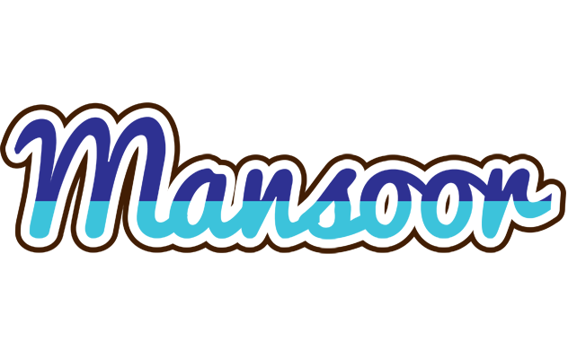 Mansoor raining logo