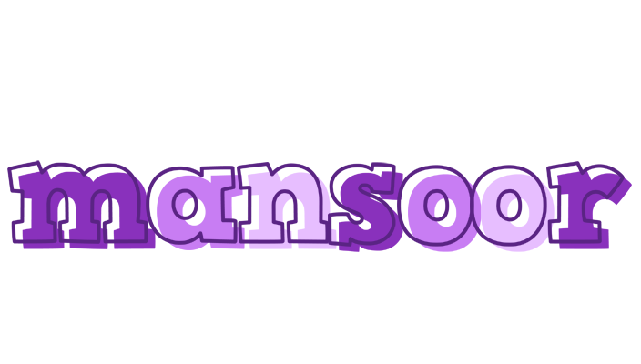 Mansoor sensual logo