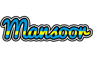Mansoor sweden logo