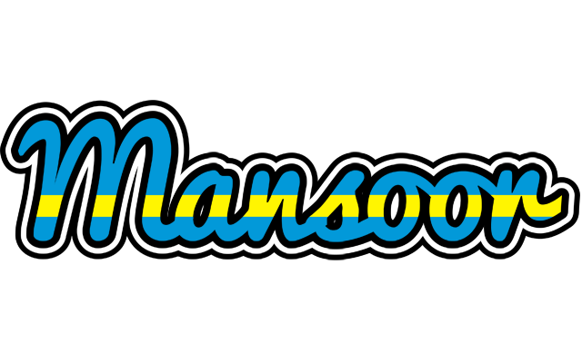 Mansoor sweden logo