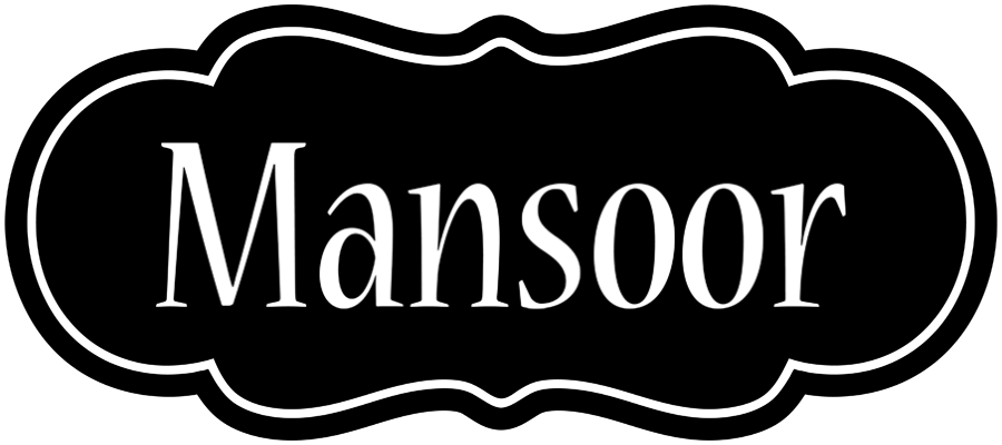 Mansoor welcome logo