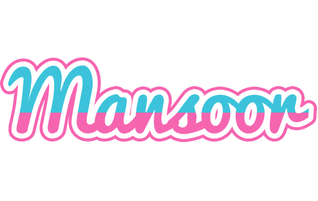 Mansoor woman logo
