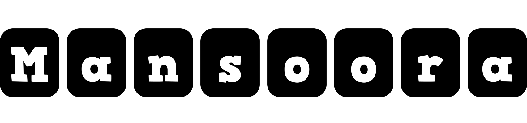Mansoora box logo
