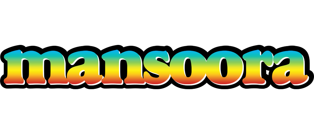 Mansoora color logo