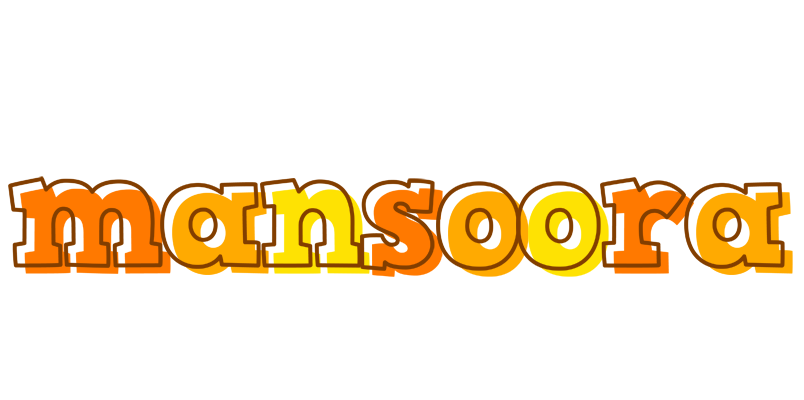 Mansoora desert logo