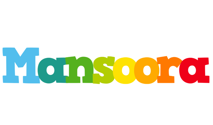 Mansoora rainbows logo