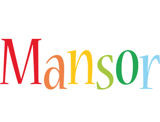 Mansor birthday logo