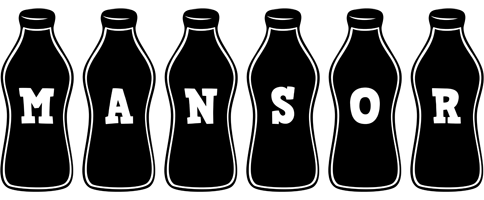 Mansor bottle logo