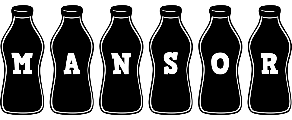 Mansor bottle logo