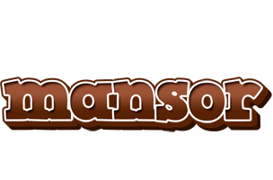 Mansor brownie logo