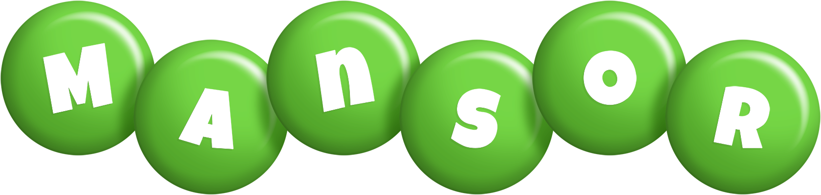 Mansor candy-green logo