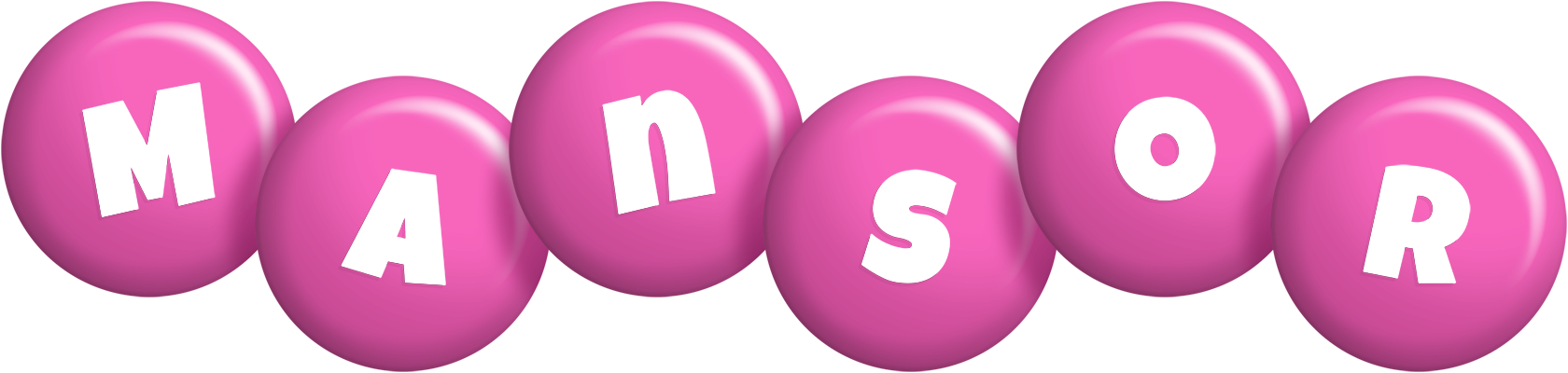 Mansor candy-pink logo