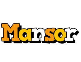 Mansor cartoon logo