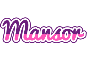 Mansor cheerful logo