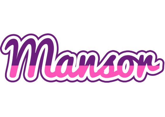 Mansor cheerful logo