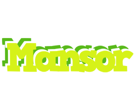 Mansor citrus logo