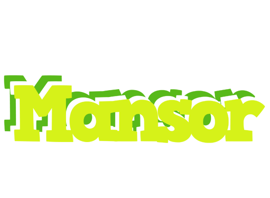 Mansor citrus logo