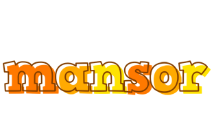 Mansor desert logo