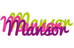 Mansor flowers logo