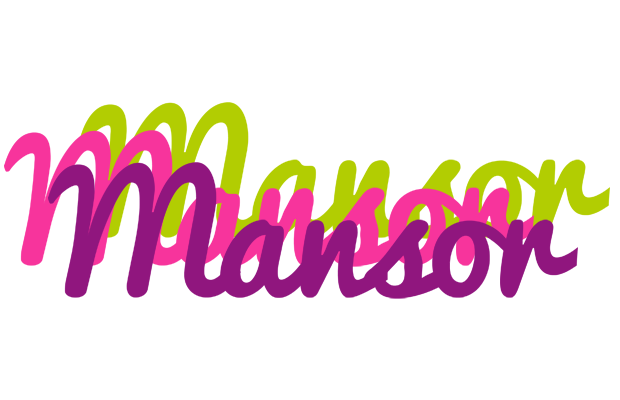 Mansor flowers logo