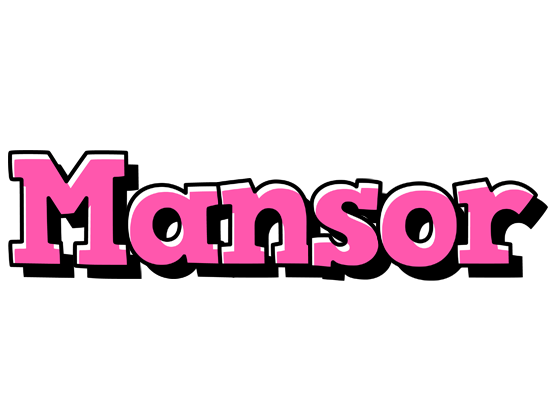 Mansor girlish logo
