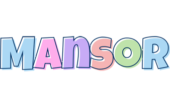 Mansor pastel logo