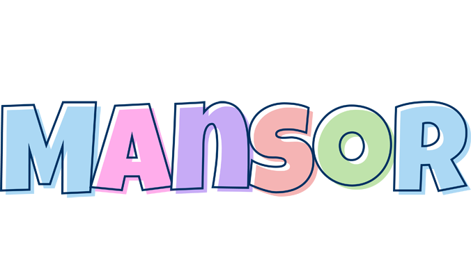 Mansor pastel logo