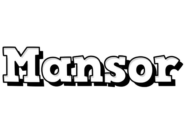 Mansor snowing logo