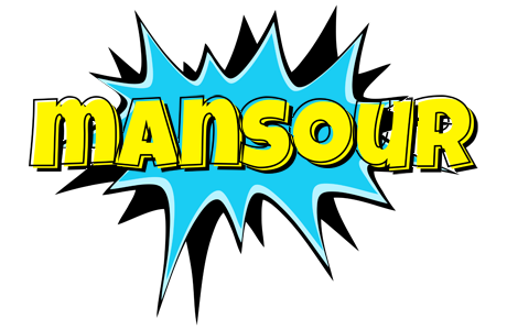 Mansour amazing logo