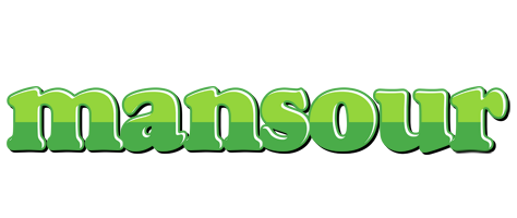 Mansour apple logo