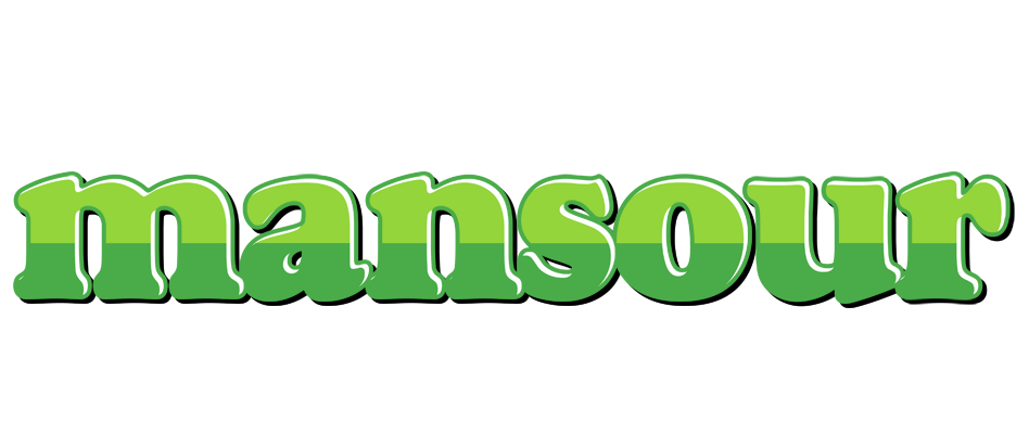 Mansour apple logo