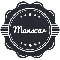 Mansour badge logo