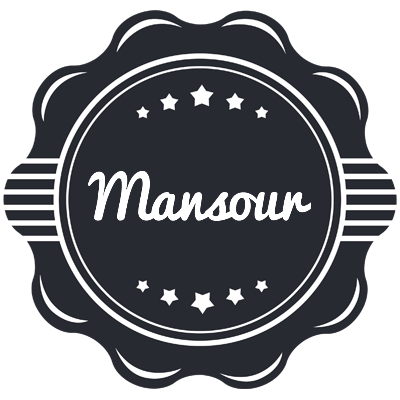 Mansour badge logo