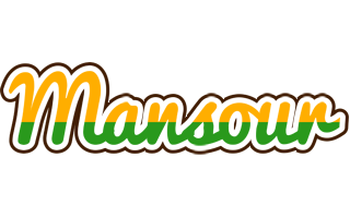 Mansour banana logo