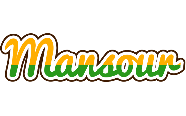 Mansour banana logo