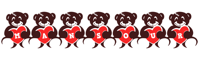 Mansour bear logo